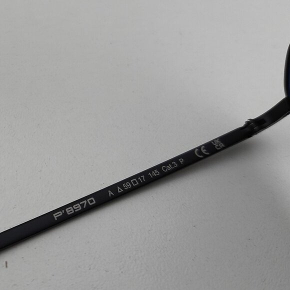 ?️Made in Italy! Porsche Design P8970 Polarized Sunglasses 59/17 145 /EUM101?️ main image 7